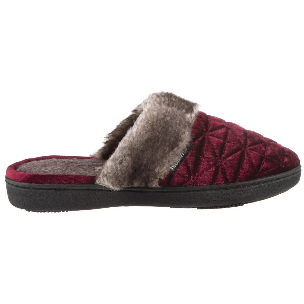 Women’s Crushed Velour Stephanie Clog Slippers