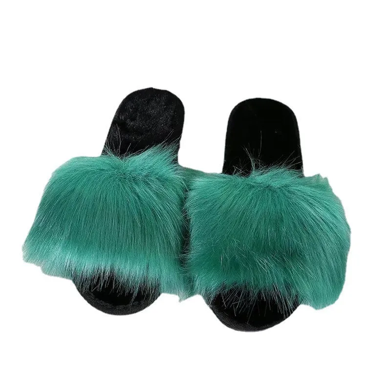 Women's Fashion Plush Slippers