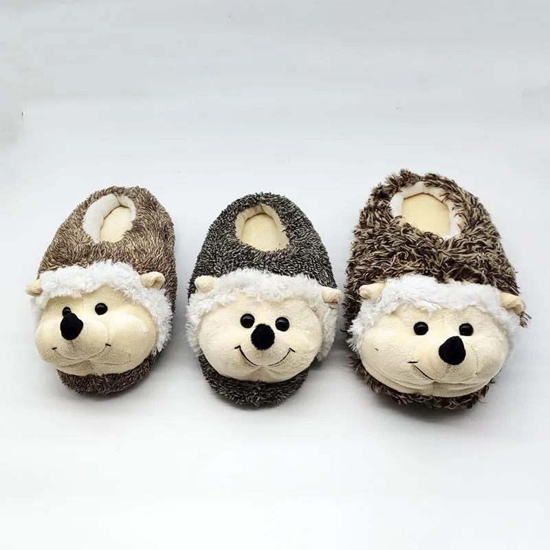 Women's Fuzzy Animal Slippers