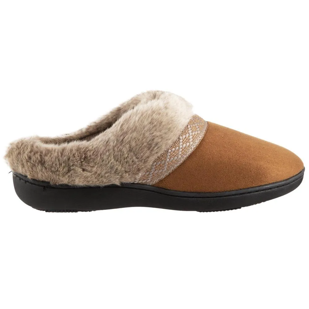 Women’s Isotoner Microsuede Basil Hoodback Slippers