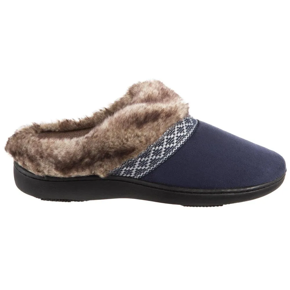 Women’s Isotoner Microsuede Basil Hoodback Slippers